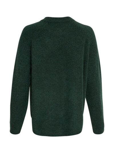 Moss Copenhagen grøn strik MSCHLessine Hope Pullover Pine Grove