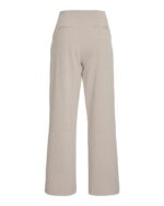 Moss Copenhagen beige highwaist bukser MSCHMirabelle Michelle HW Pants PEYOTE snydelommer bagpå