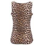 Liberté leopard top rund halsudskæring Liberté LUX LEO ALMA-TURN-TOP