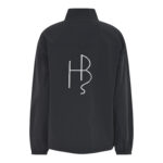 Humble mørkegrå jakke med stort logo på ryggen HUNTERHBS JACKET Phantom