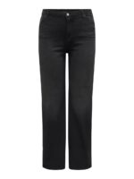 ONLY Carmakoma CARWILLY HW WIDE JEANS | Black Denim