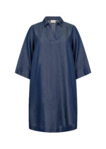 Wasabi Denim Tunic WA-FLORA 5 blå denim tunika