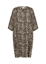 Wasabi Brown Dress WA-VANJA 2 leopard kjole