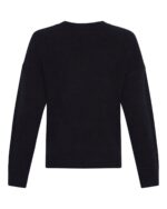 MSCHFestina Hope Pullover Sky Captain mørkeblå strik med sænkede skuldre