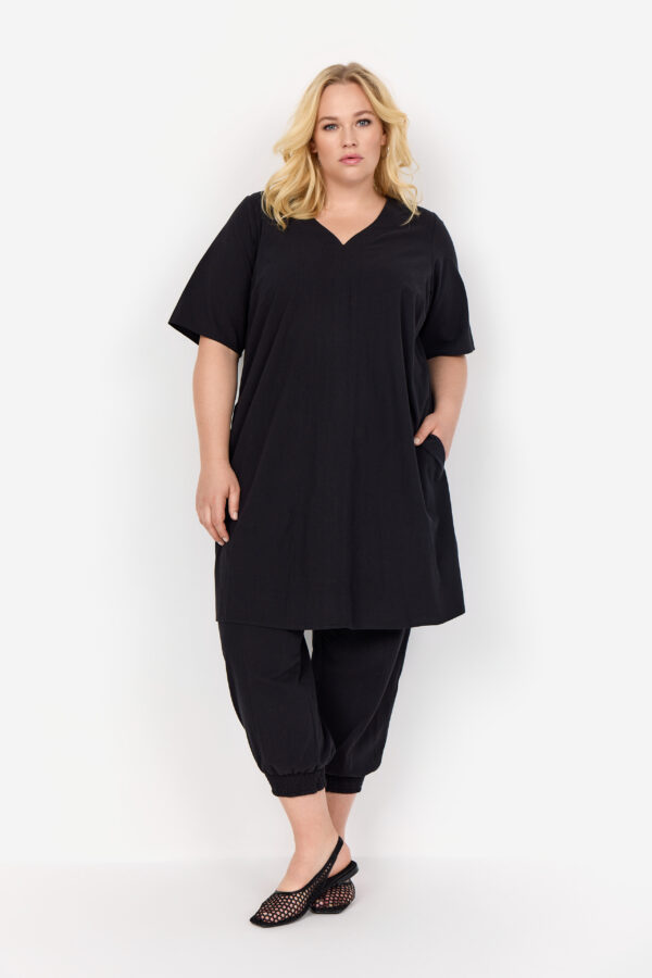 sort tunika med lommer. Wasabi WA-ERICA 7 Black
