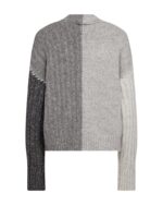 grå cardigan i forskellige nuancer med tre knapper foran Freequent FQHELEN-CARDIGAN Grey