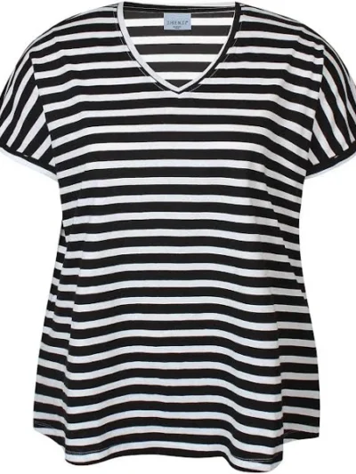 ZHENZI Alberta 716-T-shirt S/S | Black