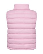 ryggen af vatteret lyserød vest medhør krave og knaplukning. Freequent FQTOPPER-WAISTCOAT Lilac Sachet