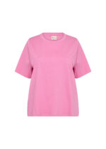 pink t-shirt med korte ærme tog rund hals Wasabi WA-VERONA 1 T-shirt Wild Rose