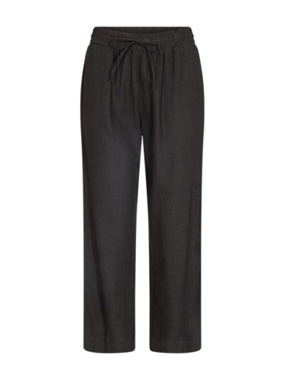 sorte hørbukser Freequent FQLAVA- ANKLE-PA | Black