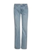 blå jeans i en lys denim vask med 5 lommer og broderi på baglommerne. Freequent FQHARLOW-JEANS Light Blue Denim