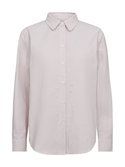 Freequent FQOXFORD-SHIRT | Pale Mauve w. Off-white