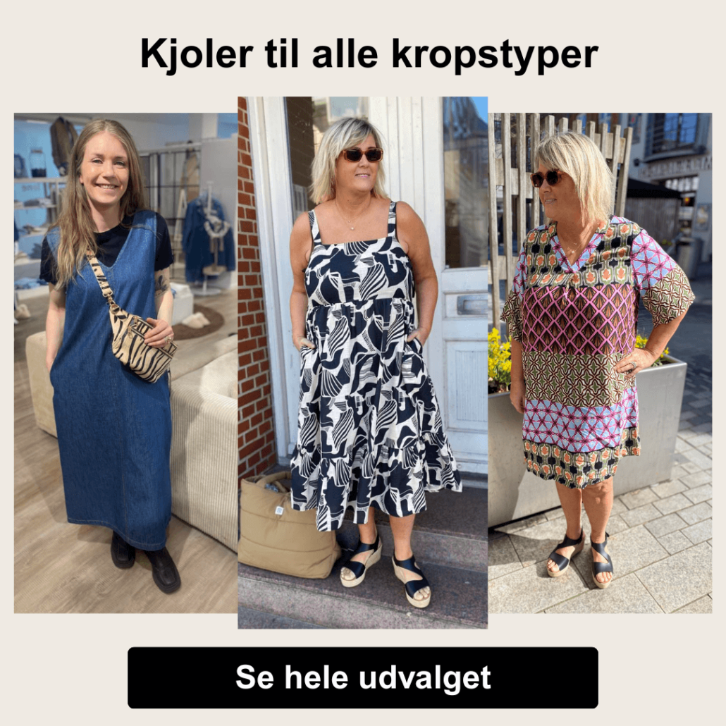 bylene kjoler til alle kropstyper