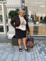 janni med skorts nederdel ONLY Carmakoma CARMIST-YASMINE Wrap Skorts Black