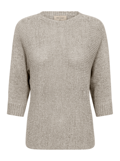 Freequent FQTAPPER-PULLOVER | Simply Taupe