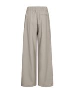 bagpå beige bukser med sidelommer og elastik i taljen. Freequent FQTARMA-PANTS Simply Taupe Mel.