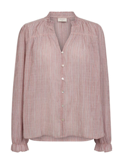bluse Freequent FQHELLY-BLOUSE Moonbeam w. Baked Apple