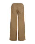 baglommer på lysebrune bukser Freequent FQINGA-PANTS Antique Bronze
