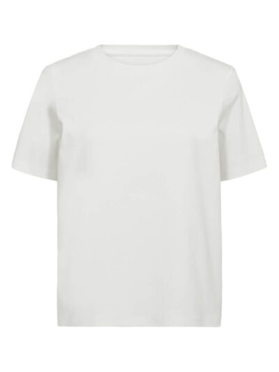basic hvid t-shirt Freequent FQEVIE-TEE Star Off-white