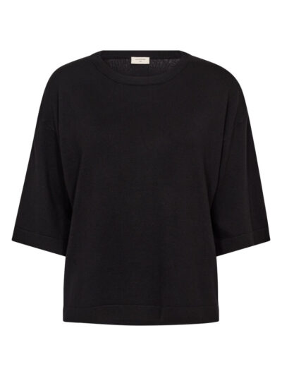 sort t-shirt Freequent FQCONNY-PULLOVER black