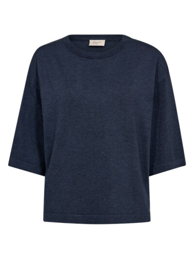 t-shirt Freequent FQCONNY-PULLOVER Vintage Indigo Melange