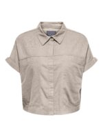 kortærmet skjorte ONLY Carmakoma CARCARO Shirt Pumice Stone