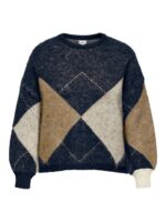 strik med mønster ONLY Carmakoma CARNOEME Pullover