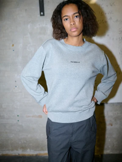 Humble JazzHbs pullover | Light grey melange