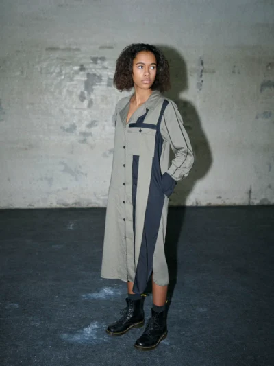 Humble LiviaHBS dress | Walnut combi