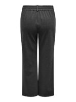 bagpå grå bukser ONLY Carmakoma CARGOLDTRASH Straight Pant grey