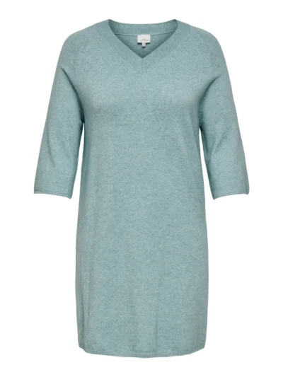 strikkjole ONLY Carmakoma CARKATIA Dress Arona W. Melange