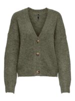 kort cardigan i grøn. ONLY Carmakoma CARZOEY Cardigan