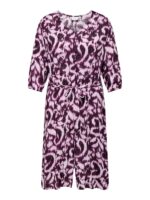 mønstret lilla kjole ONLY Carmakoma CARTYLA Dress