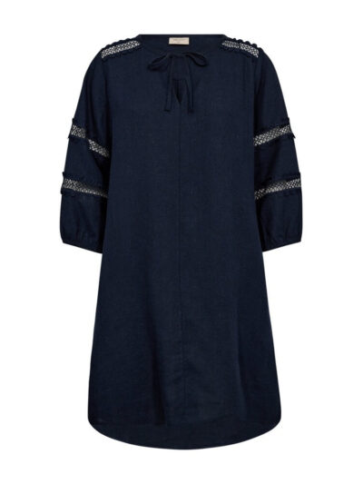 navy blå kjole Freequent FQLALUNA-DRESS | Navy Blazer