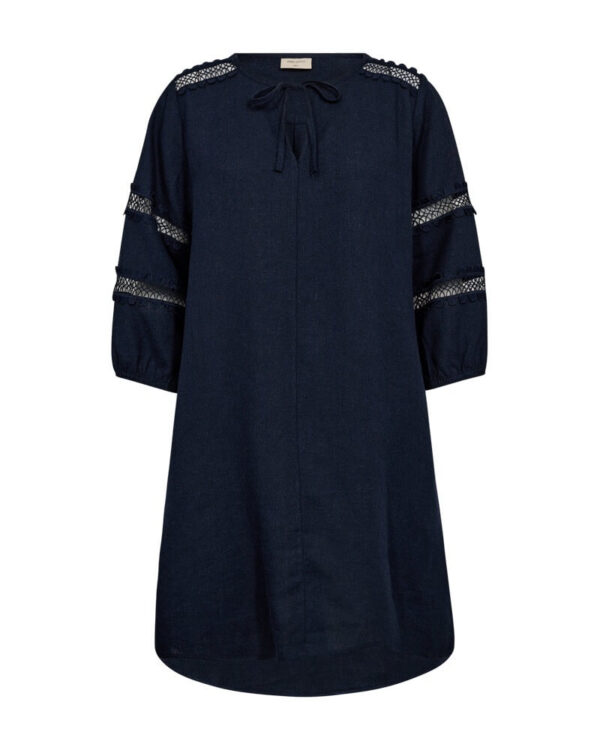 navy blå kjole Freequent FQLALUNA-DRESS | Navy Blazer