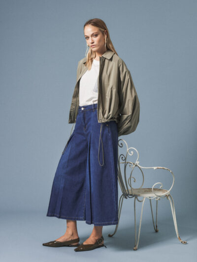 MIND by lene denim culotte jeans