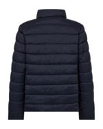 ryggen af navy blå quilt jakke Freequent FQPENNY-JACKET Salute