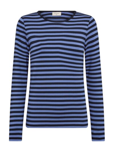 Freequent FQLIANA-TEE Bluse | Salute w. Wedgewood