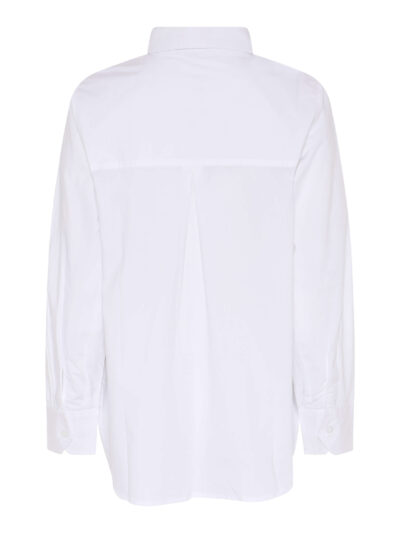 læg på ryggen af hvid skjorte Humble MarielleHbs shirt White