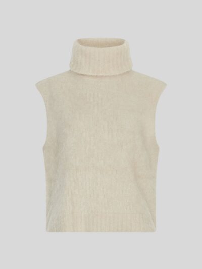 MOSS Copenhagen MSCHThira Salmia R Vest | Oatmeal