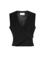 sort vest med slp om effekt MOSS Copenhagen MSCHMachella Waistcoat black