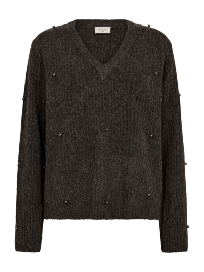 Freequent FQPEARLY-PULLOVER | Coffee Bean Melange