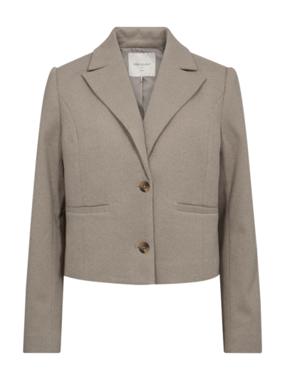 Freequent FQSILLEN- JACKET | Desert Taupe w. Moonbeam