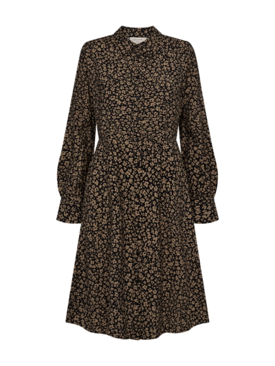 Freequent FQMOLLI-DRESS | Black w. Desert Taupe