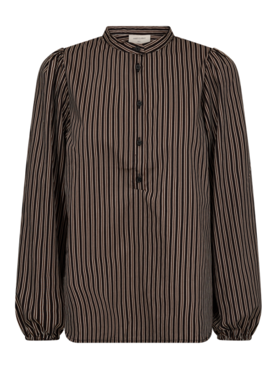 Freequent FQJOLIE-BLOUSE | Coffee Bean w. Black