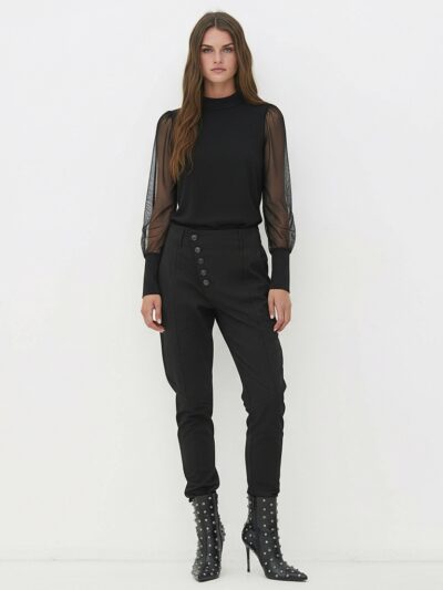 NÜ Safina Blouse | 000 Black